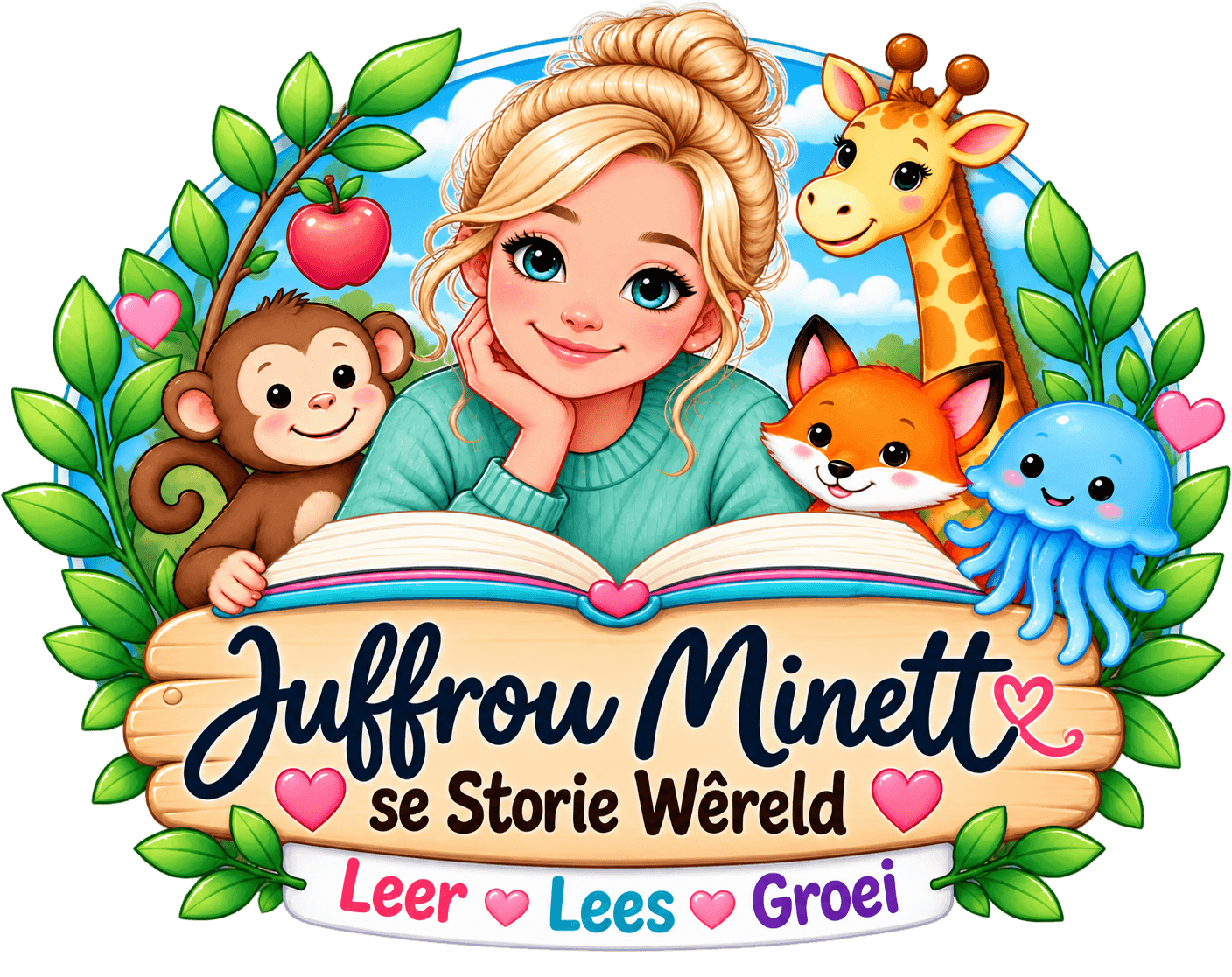 Juffrou Minett se Storie Wêreld